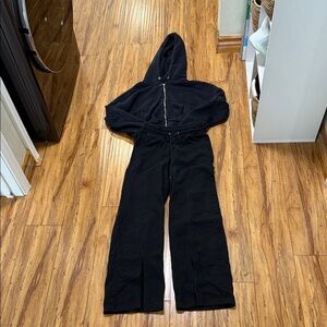Abercrombie & Fitch Black Women's Jogger Set